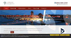 Desktop Screenshot of crimsonconsultants.co.uk