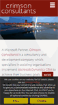Mobile Screenshot of crimsonconsultants.co.uk